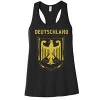 Deutschland Germany Eagle Nationalism Symbol Women's Racerback Tank