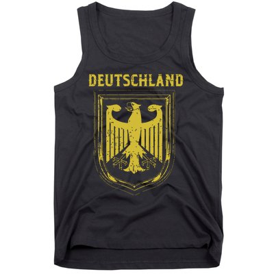 Deutschland Germany Eagle Nationalism Symbol Tank Top