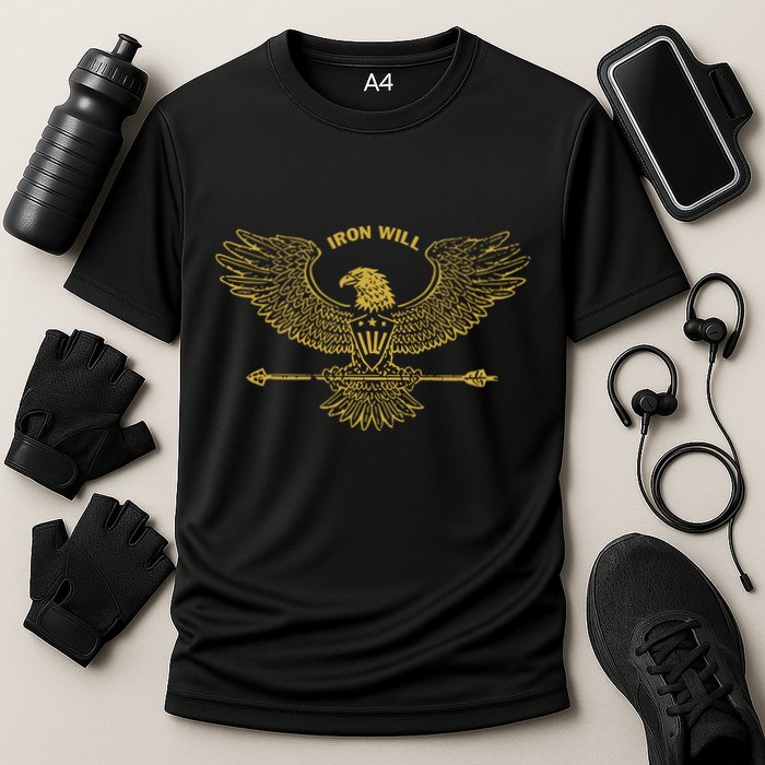 Derek Guy Eagle Arrow Iron Will Cooling Performance Crew T-Shirt