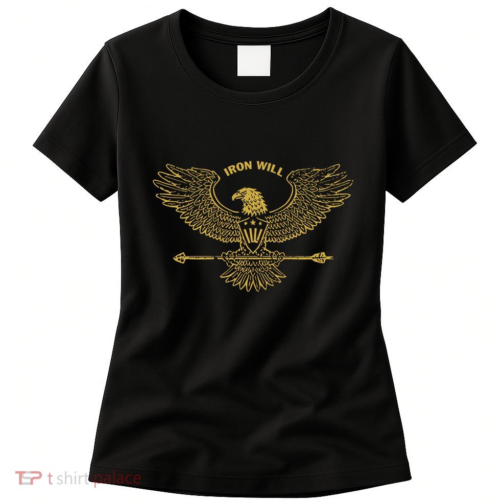 Derek Guy Eagle Arrow Iron Will Womens T-Shirt