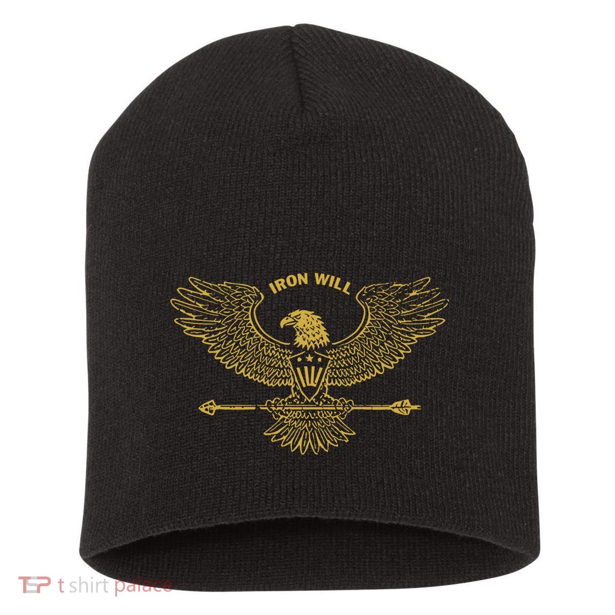 Derek Guy Eagle Arrow Iron Will Short Acrylic Beanie