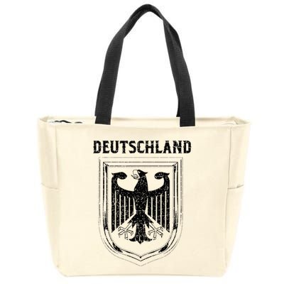 Deutschland Germany Eagle Nationalism Symbol Zip Tote Bag