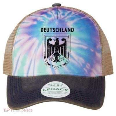 Deutschland Germany Eagle Nationalism Symbol Legacy Tie Dye Trucker Hat