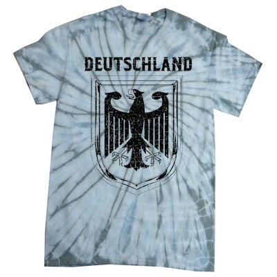 Deutschland Germany Eagle Nationalism Symbol Tie-Dye T-Shirt