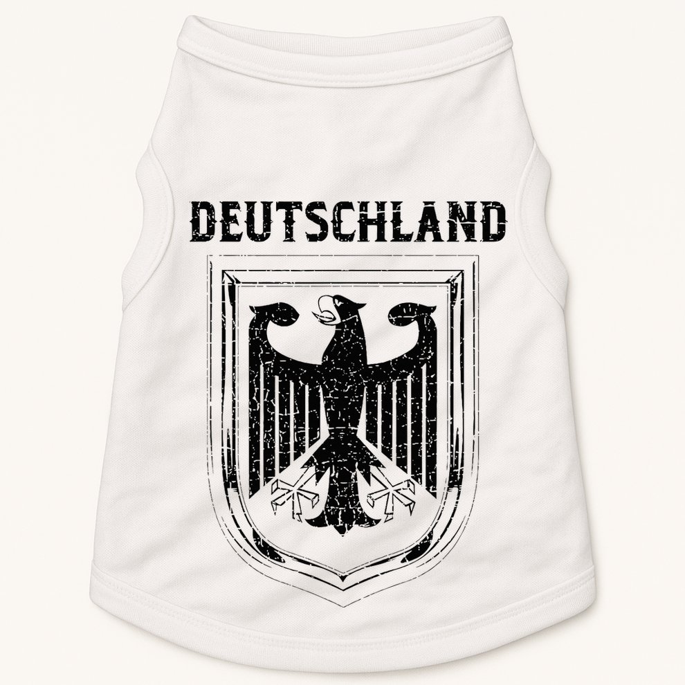 Deutschland Germany Eagle Nationalism Symbol Doggie Tank