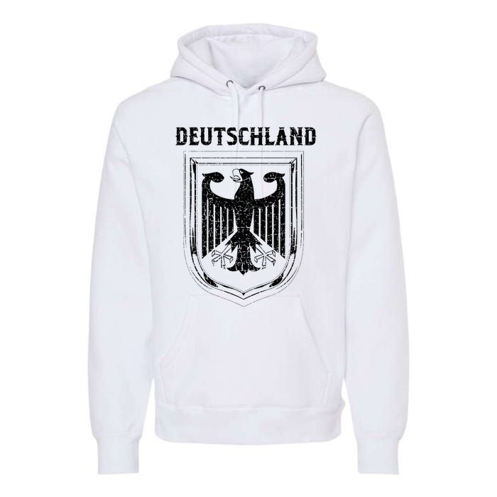 Deutschland Germany Eagle Nationalism Symbol Premium Hoodie