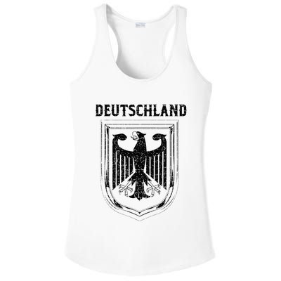 Deutschland Germany Eagle Nationalism Symbol Ladies PosiCharge Competitor Racerback Tank