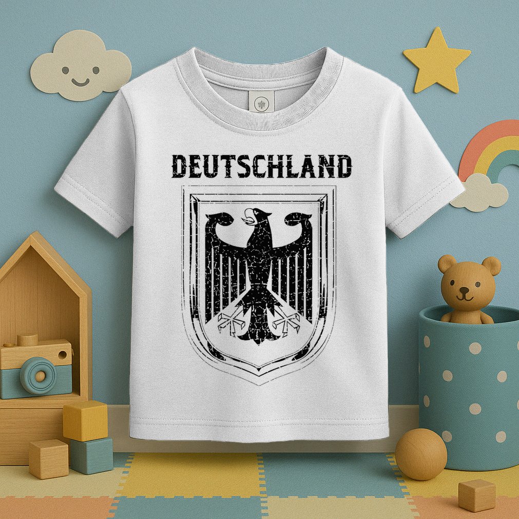 Deutschland Germany Eagle Nationalism Symbol Toddler T-Shirt
