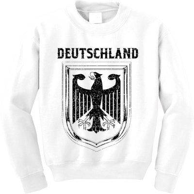 Deutschland Germany Eagle Nationalism Symbol Kids Sweatshirt