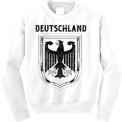 Deutschland Germany Eagle Nationalism Symbol Kids Sweatshirt