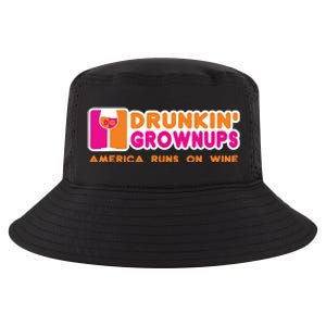 Drunken Grownups Funny Wine Shirts Drinking Gifts Cool Comfort Performance Bucket Hat