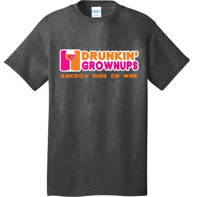 Drunken Grownups Funny Wine Shirts Drinking Gifts T-Shirt