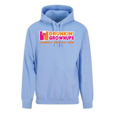 Drunken Grownups Funny Wine Shirts Drinking Gifts Unisex Surf Hoodie