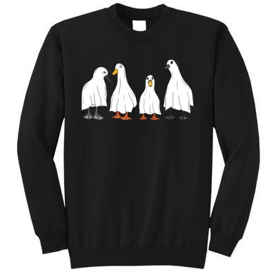 Ducks Ghost Farm Farmer Animal Halloween Costume Sweatshirt