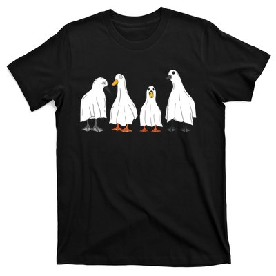 Ducks Ghost Farm Farmer Animal Halloween Costume T-Shirt