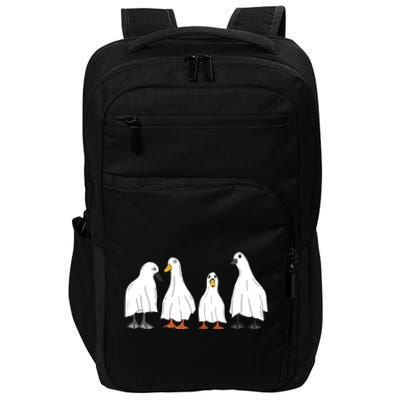 Ducks Ghost Farm Farmer Animal Halloween Costume Impact Tech Backpack