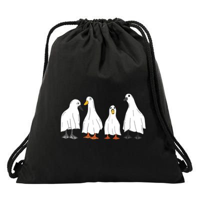Ducks Ghost Farm Farmer Animal Halloween Costume Drawstring Bag