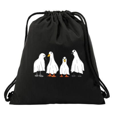 Ducks Ghost Farm Farmer Animal Halloween Costume Drawstring Bag