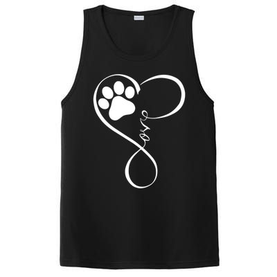 Dog Gift Fun Pawprint Design Gift Love Dogs Gift PosiCharge Competitor Tank