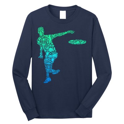 Disc Golf Frisbee Boy Long Sleeve Shirt