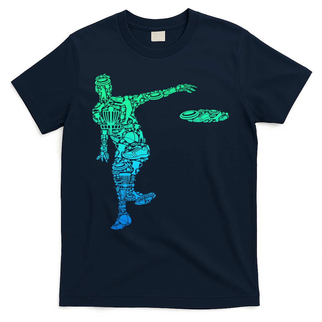 Disc Golf Frisbee Boy T-Shirt