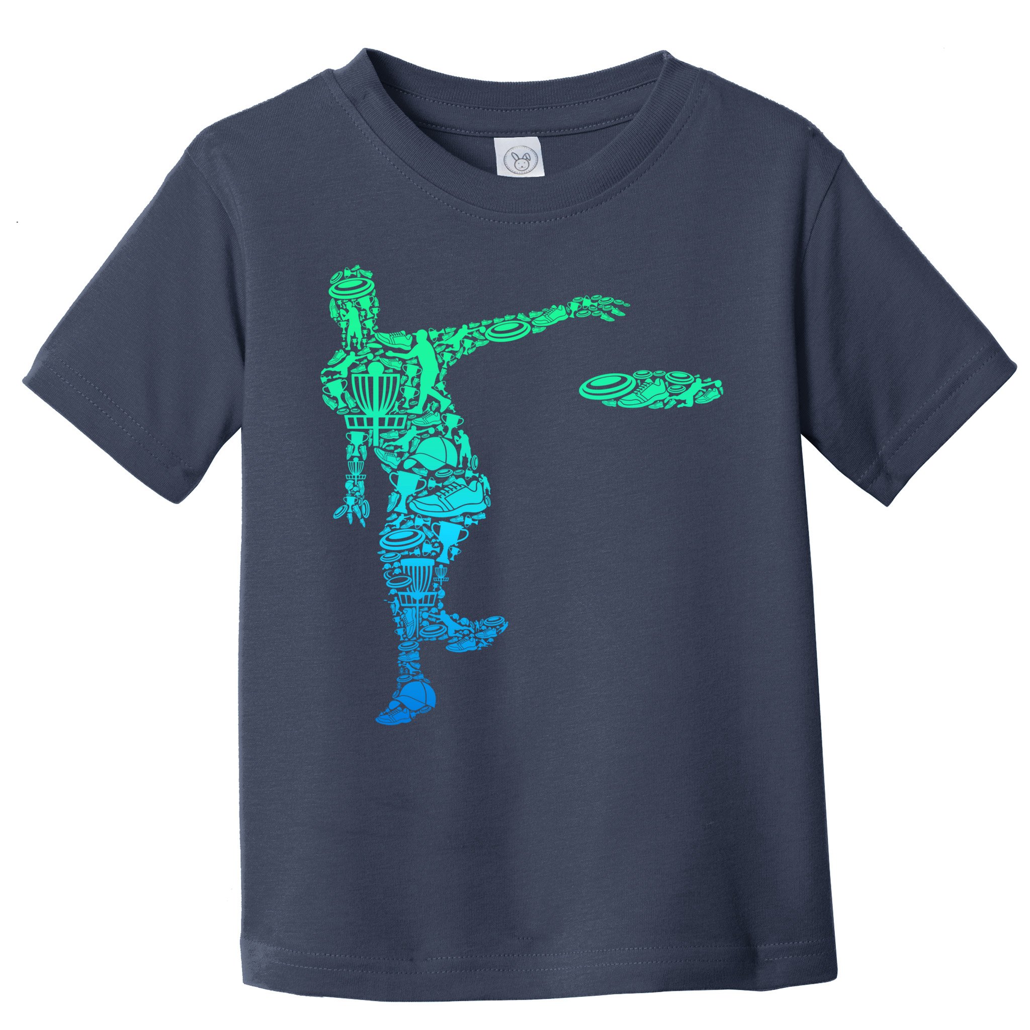 Disc Golf Frisbee Boy Toddler T-Shirt