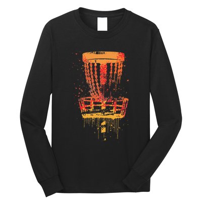 Disc Golf Frolf Vintage Frisbee Golf Long Sleeve Shirt