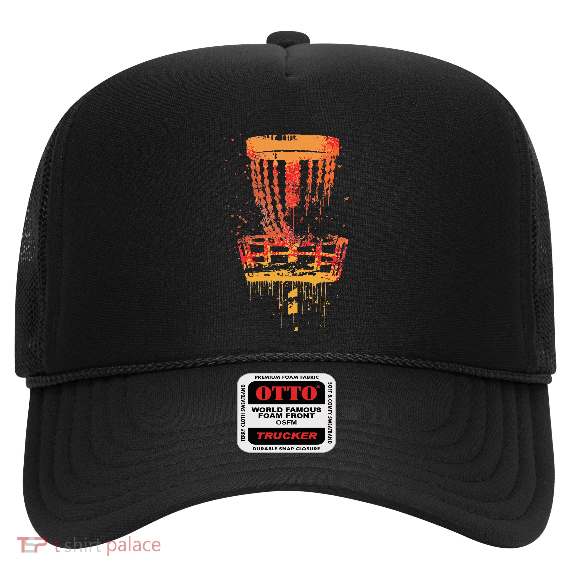 Disc Golf Frolf Vintage Frisbee Golf Trucker Hat