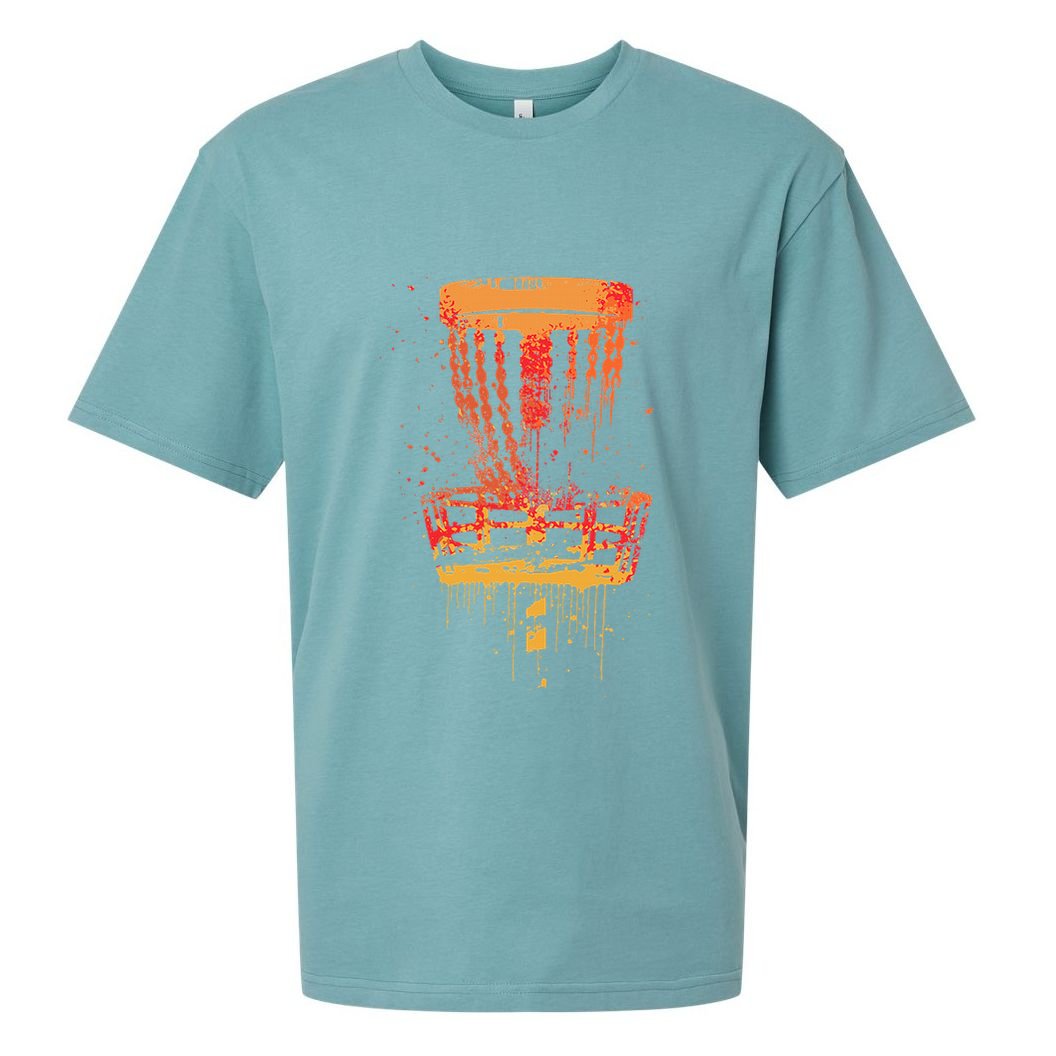 Disc Golf Frolf Vintage Frisbee Golf Sueded Cloud Jersey T-Shirt