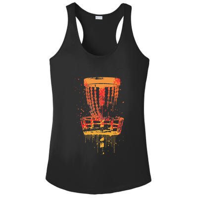 Disc Golf Frolf Vintage Frisbee Golf Ladies PosiCharge Competitor Racerback Tank