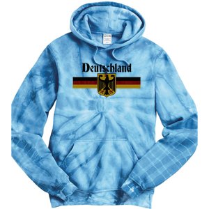 Deutschland Germany Flag Coat Of Arms Eagle Banner Tie Dye Hoodie