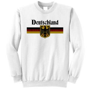 Deutschland Germany Flag Coat Of Arms Eagle Banner Sweatshirt