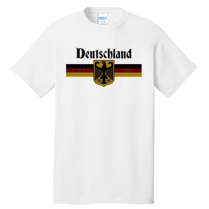 Deutschland Germany Flag Coat Of Arms Eagle Banner Tall T-Shirt