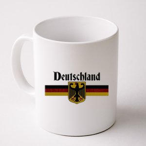 Deutschland Germany Flag Coat Of Arms Eagle Banner Coffee Mug