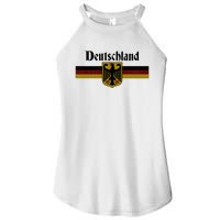 Deutschland Germany Flag Coat Of Arms Eagle Banner Women's Perfect Tri Rocker Tank