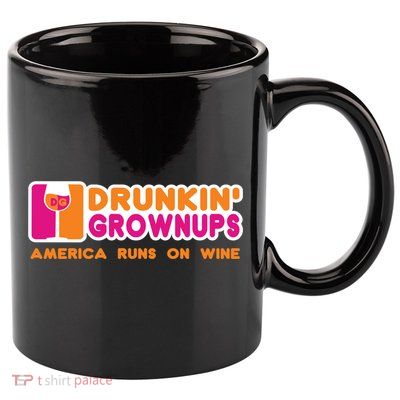 Drunken Grownups Funny Wine Gift Ing Funny Gift 11oz C Handle Ceramic Mug