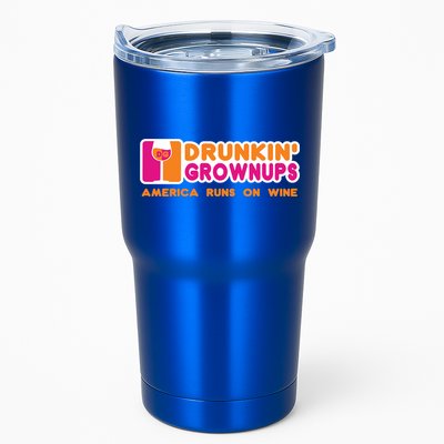 Drunken Grownups Funny Wine Gift Ing Funny Gift Tumbler