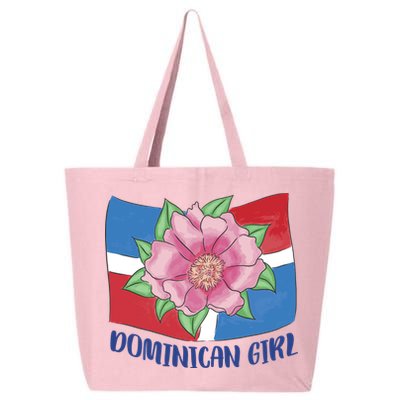 Dominican Girl Flag 25L Jumbo Tote