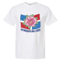 Dominican Girl Flag Garment-Dyed Heavyweight T-Shirt