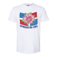 Dominican Girl Flag Softstyle CVC T-Shirt