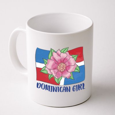 Dominican Girl Flag Coffee Mug