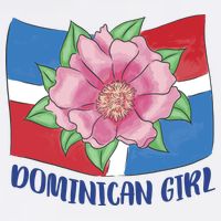 Dominican Girl Flag 11oz C Handle Ceramic Mug