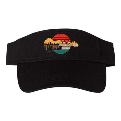 Disc Golf Flying Disc Disc Golf Sunset Guitar Valucap Bio-Washed Visor