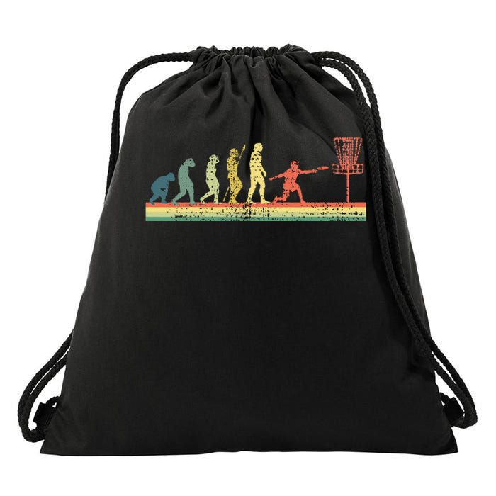 Disc Golf Funny Sports Gift Drawstring Bag