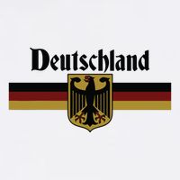 Deutschland Germany Flag Coat Of Arms Eagle Banner Vintage Bucket Hat