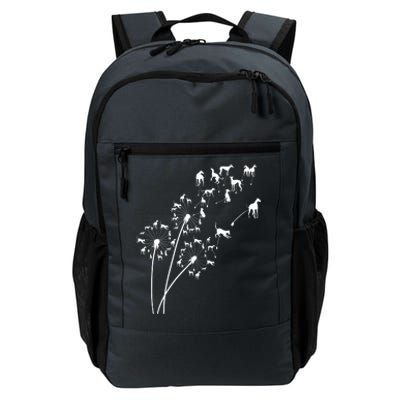 Dandelion Greyhound Flower Floral Greyhound Tree Daily Commute Backpack