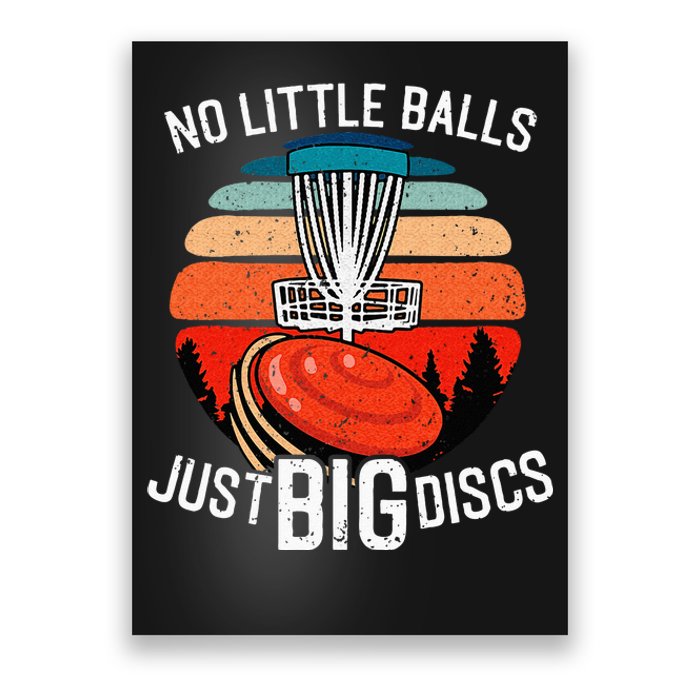 Disc Golf Funny Disc Golf Tee Disc Golf Player Poster