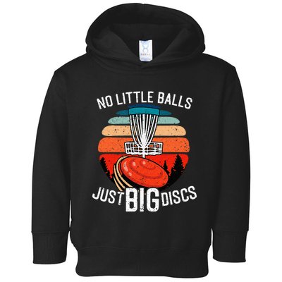 Disc Golf Funny Disc Golf Tee Disc Golf Player Toddler Hoodie