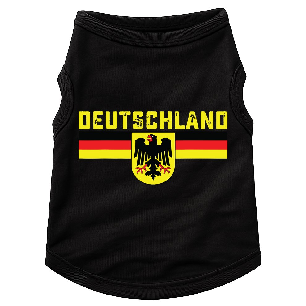 Deutschland Germany Flag Eagle German National Doggie Tank