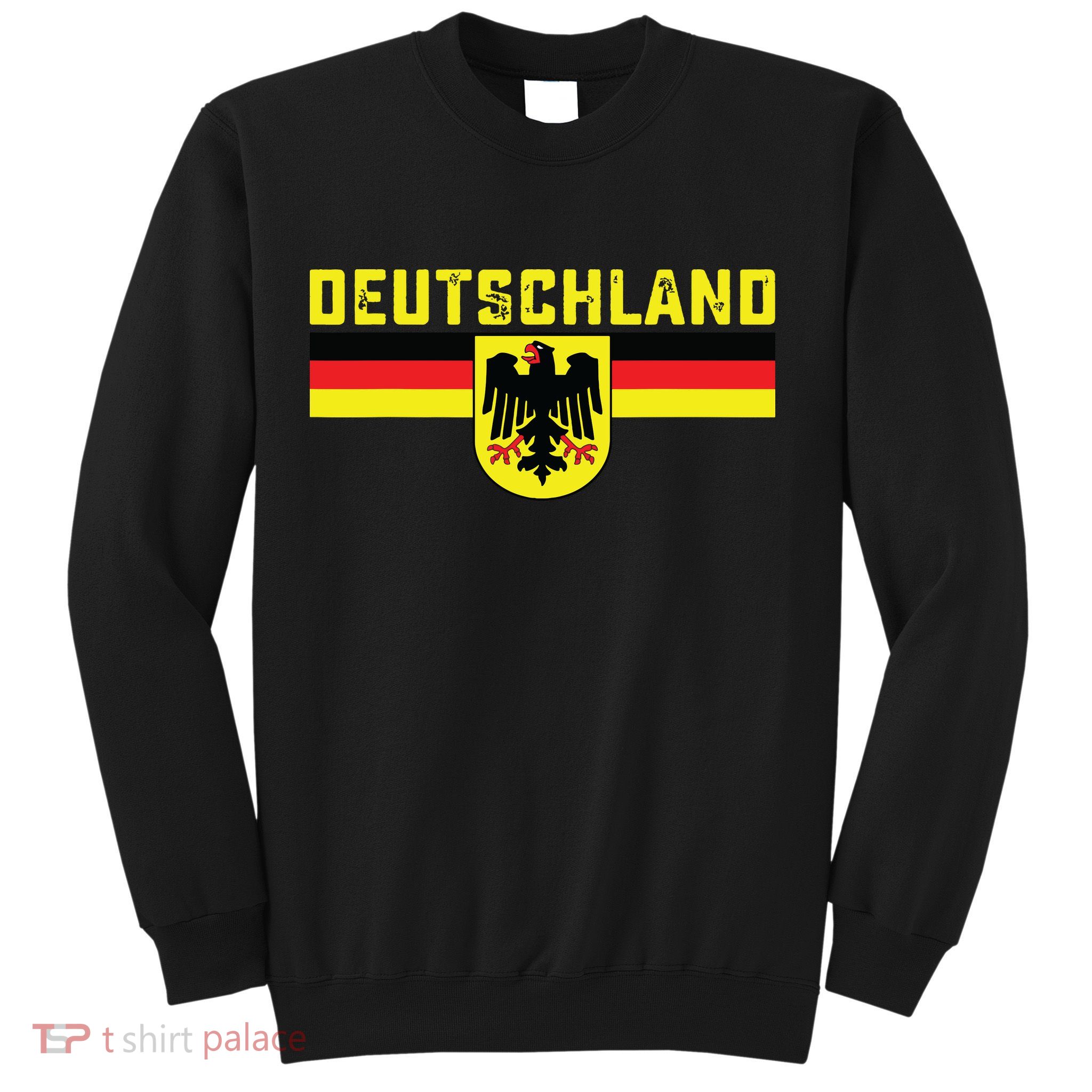 Deutschland Germany Flag Eagle German National Sweatshirt